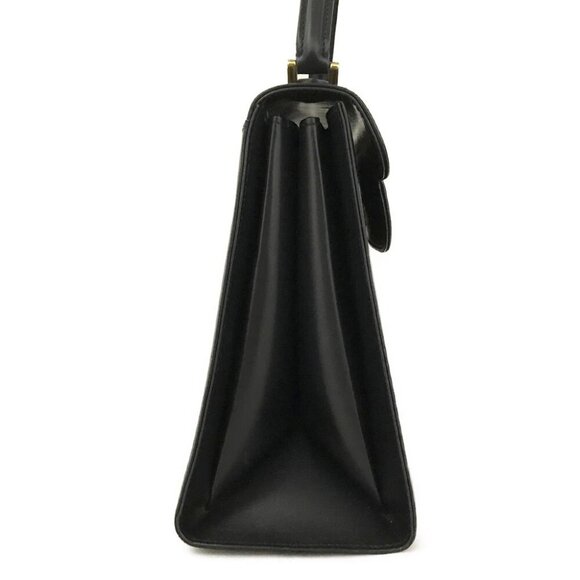 BALLY Leather Shoulder Hand Bag Navy blue/7BE1325 - Picture 3 of 15